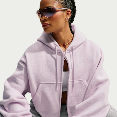 Nike Studio Fleece Medium Weight Women's Oversized Full-Zip